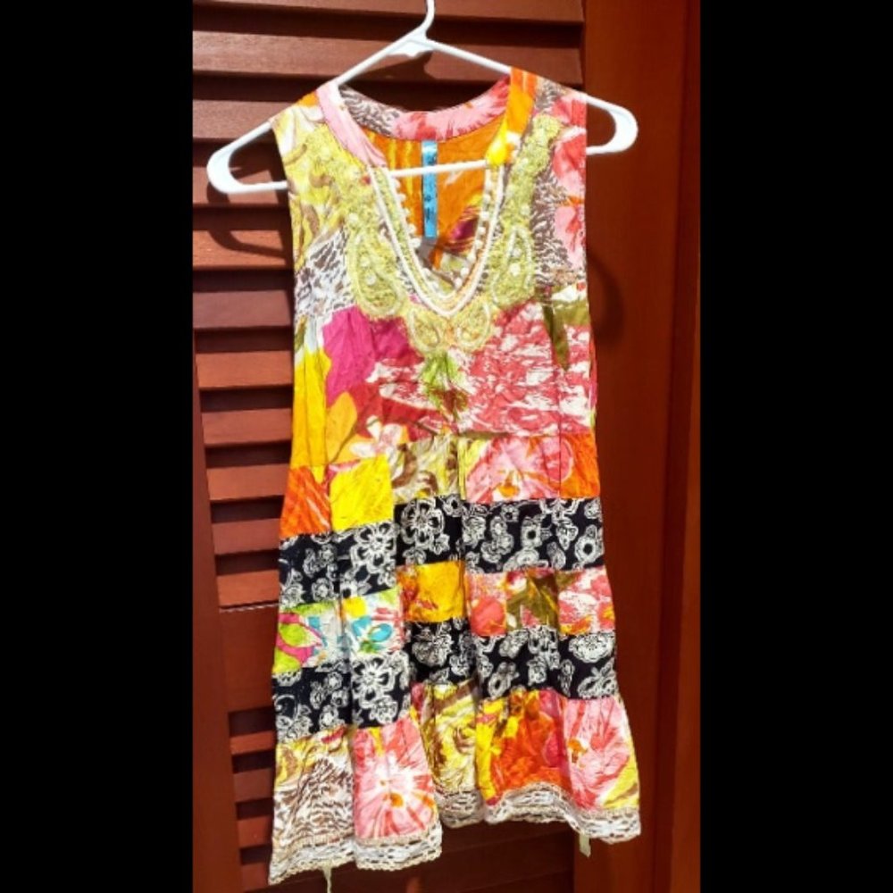 Free People Sleeveless Boho Dress XS